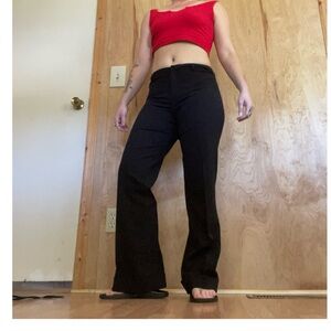 Black Flare Pants